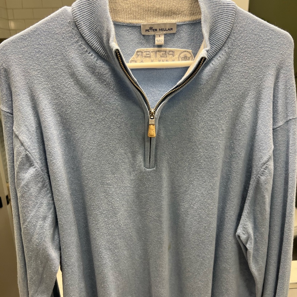 Peter Millar tour sweater
